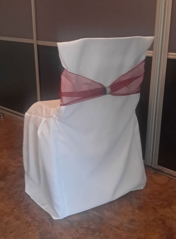 Housse pour chaise de type Baquet mariage