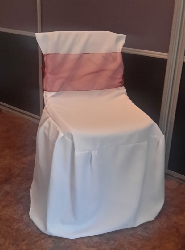 Housse pour chaise de type Baquet mariage