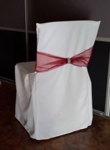 Housse pour Chaise en Bois de Forme Galbée mariage